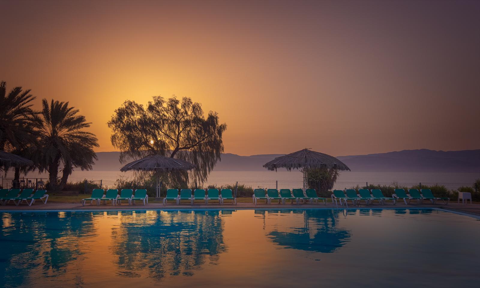 Ein Gedi Kibbutz Hotel Exterior foto