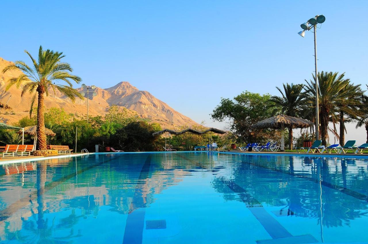 Ein Gedi Kibbutz Hotel Exterior foto